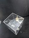 Transparent Acrylic Donation Box Box, Dan Petra, Drop Box, Ballot Box with Lock Facility (6x6x8)