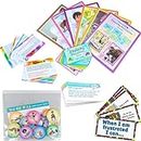Really Good Stuff Interactive Social Emotional Discussion Cards - 5 Activities for Learning, Identifying, and Discussing Emotions & Feelings