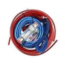 CS GLARE Car Amplifier Wiring Kit, RCA, Paack of 1, Red