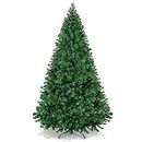 Best Choice Products 6ft Premium Hinged Artificial Holiday Christmas Pine Tree for Home, Office, Party Decoration w/ 1,000 Branch Tips, Easy Assembly, Metal Hinges & Foldable Base