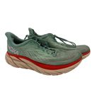 Hoka One Women's Clifton Mint Aqua Running Shoes Sneakers Size 8