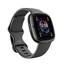 Fitbit Sense 2 Advanced Health and Fitness Smartwatch with Tools To Manage Stress and Sleep, Ecg App, Spo2, 24/7 Heart Rate and Gps, Shadow Grey/Graphite, One Size (S and L Bands Included)