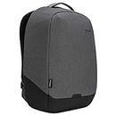 Targus cypress - mochila de seguridad con ecosmart diseñada para viajeros de negocios y escuelas de hasta 15, 6", color gris (tbb58802gl).