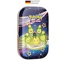 Pokémon-Sammelkartenspiel: Mini-Tin-Box Karmesin & Purpur – Paldeas Schicksale: Olini (2 Boosterpacks, 1 Sticker & 1 Bildkarte)