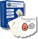 Communication Cards Lanyard Nonverbal Autism - Visual Schedule For Kids -Special