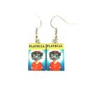 Be More Chill Playbill Novelty Dangle Earrings Musical Broadway Series