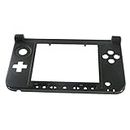 Gehäuse für Nintendo New 3DS XL LL, Ersatz für den Unteren Teil des Zentralen Rahmens des 3DS XL Spielkonsolengehäuses (schwarz)