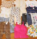 Old Navy Girls 12-18 MONTHS Short Sleeve 12 PIECE LOT Summer Clothing Tops #1051