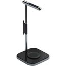 SATECHI Wireless Charger "2-in-1 Headphone Stand mit Charger" Ladegeräte grau Ladegeräte