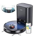 ILIFE T10s Robotic Vacuum Cleaner, Self Emptying Upto 60 Days, Robot Vacuum and Mop Combo with Lidar Navigation, Customized Schedule Cleaning, Ideal for Hard Floor, Low Pile Carpet, Vacuum and Mop