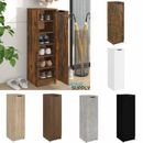 Unidad de almacenamiento de gabinete de gabinete moderno de madera estrecha para el hogar