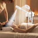 2 in 1 Facial Steamer with 3X Magnifying Lamp for Home Beauty Salon, Personal Skin Care Deep Cleaning