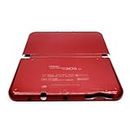 New3DSLL Extra Housing Case Shell Dull Red Color A/E Face 2 PCS Set Replacement, for New3DS New 3DS XL LL 3DSXL 3DSLL New3DSXL Game Consoles, JP Edition DIY Upper/Bottom Back Cover Plates