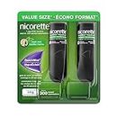 Nicorette Quickmist 1mg Nicotine Quit Smoking Aid Spray, Fresh Mint, 150 Sprays Each x 2 Pack,(package may vary)