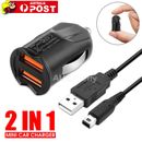USB Car Charger Charging Cable for Nintendo DSi NDSi DSI XL 3DS 3DS LL 2DS