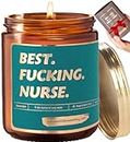 Nurse Gifts for Women | Funny Lavender Vanilla Scented Candle | Cute Present Idea for Nurse Appreciation, Nurse Week, Mother's Day, Nursing School Graduation, Retirement, Birthday, LPN, RN Nurses