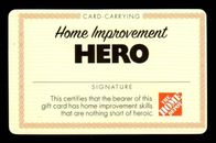 Tarjeta de regalo The Home Depot Home Improvement Hero (2007) ( $0)