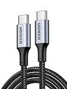 UGREEN USB-C to USB-C Cable, USB Type C 100W Power Delivery PD Charging Cord for iPhone 15 Pro Max, MacBook Pro, Huawei Matebook, iPad Pro 2022, Chromebook, Pixel, Samsung S23 S22, Switch (Grey, 3M)