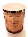 DW Home Juniper Apple Double Wick Candle in Textured Glass Jar 15.9 Fl Oz