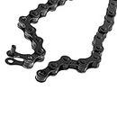 arythe Bike Chain Fixed Gear Track BMX Single Speed Chains 1/2 x 1/8 Black