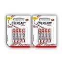 Eveready Ultima Alkaline AAA Battery | Pack of 8 | 1.5 Volt | 400% Long Lasting |Highly Durable & Leak Proof | Alkaline AAA Battery for Household and Office Devices