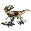 Wothfav Juguete de Construcción de Dinosaurio, 939 Piezas Bloques de Dinosaurios, Figuras T-Rex Bloques, Sistema de Construcción Modular y Creator, Regalos de Juguete Para Niños 6+ Años