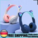 Gaming Headset Glow Light Over-Ear Headsets Sports Headphones for Kids and Adult