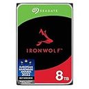 Seagate IronWolf 8TB NAS Internal Hard Drive HDD – 3.5 Inch SATA 6Gb/s 7200 RPM 256MB Cache for RAID Network Attached Storage – Frustration Free Packaging (ST8000VNZ04/N004) (Package May Vary)