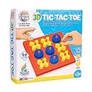Ratna's 3D Tic Tac Toe Classic Mind Challenging Cross & Zero Family Board Game for Kids & Adults