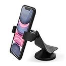 Arteck Car Mount, Universal Mobile Phone Car Mount Holder 360° Rotation for Auto Windshield and Dash, for Cell Phones Apple iPhone 15, 15 Pro, 14, 14 Pro, 13, 12, 11, SE, Android Smartphone, GPS