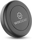 Magnetic Phone Mount, WixGear Universal Stick On Flat Dashboard Magnetic Car Mount Holder Cell Phones Mini Tablets Fast Swift-snapTM Technology (Extra Slim)