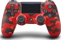Controlador Gamepad Inalámbrico Bluetooth para PS4 PlayStation 4 - Rojo Camuflaje