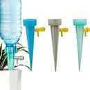 Turbid Set of 3 Automatic Plant Water Dropper Self Watering Device for Plants Self Watering Spikes Irrigation System with Adjustable Control Valve Switch Design
