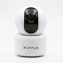 CP PLUS 3 MP Full HD Smart Wi-fi CCTV Camera | 360° Pan & Tilt | View & Talk | Motion Alert | Night Vision | SD Card (Up to 128 GB) | Alexa & OK Google | 2-Way Talk | IR Distance 10Mtr | CP-E35A