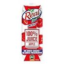 Real Activ 100% Apple Fruit Juice - 1L | No Added Sugars & Preservatives | Rich in Vitamin C | Goodness of Best Apple | Tasty, Refreshing & Energizing Fruit Drink