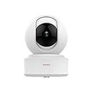 (Refurbished) CP Plus 3 MP Home Wi-Fi PT Full HD Camera | 360° View | Two Way Talk | Cloud Monitor | Motion Detect | Night Vision | SD Card Support | Supports Alexa & Ok Google | 15 Mtr, White- CP-E31A