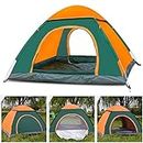 Trafagala Automatic Pop Up Tent 3-4 Person Outdoor Lightweight Camping Tent Waterproof Spring Easy Set Up Camping Tent Perfect for Beach Hiking Hunting Fishing