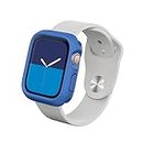 RHINOSHIELD Bumper Case Compatible with Apple Watch SE & Series 6/5 / 4 [44mm] | Slim Protective Cover - Lightweight and Shock Absorbent - Cobalt Blue