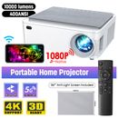 1080P Home Outdoor Cinema Video TV  Projector 5G 4K WiFi Bluetooth Projectors AU