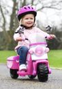 Pink Princess Ride-On elettrico EVO Trike 6 V alimentato a batteria con luci e suoni