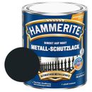Hammerite Metall-Schutzlack glänzend Grundierung Rostschutz schwarz 750ml