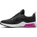Nike Women's W Air Max Bella Tr 5 Training Shoe, BLACK/RUSH PINK-WHITE, 6 UK (8 US)