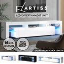 Artiss TV Cabinet Entertainment Unit Stand RGB LED Gloss 130/160/189/200cm