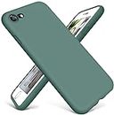 LOXXO® iPhone 6/6s Cover, Liquid Silicone Gel Rubber Shockproof Candy Phone Cases for iPhone 6/6S (Forest Green)