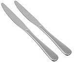 SiddhiVinayak Quality Stainless Steel Cutlery Set Of 2Pcs Butter Knife & Dinner Knife(Impress, 14 Gauge) Size Of Knife 20Cm