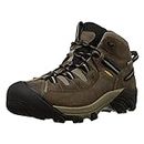 KEEN Men's Targhee II Mid Waterproof Hiking Boots, Shitake Brindle, 10.5 US