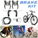 Fahrrad Bremse V Brake Set Bremshebel für Fahrräder Radsport BMX MTB Citybike DE