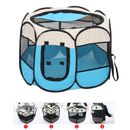 Portable Pet Playpen Foldable Exercise Play Pen Tent Kennel Crate For Puppy Dog