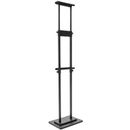 DALELEE Adjustable Double Sided Advertising Stand/Poster Stand Plastic in Black | 76.8 H x 11.8 W x 9.8 D in | Wayfair CS-FKH915-919-776