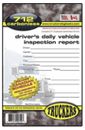 Driver's Daily Pre-Trip Inspection Report Book (Dept.: Trucker Supply Log Books)
